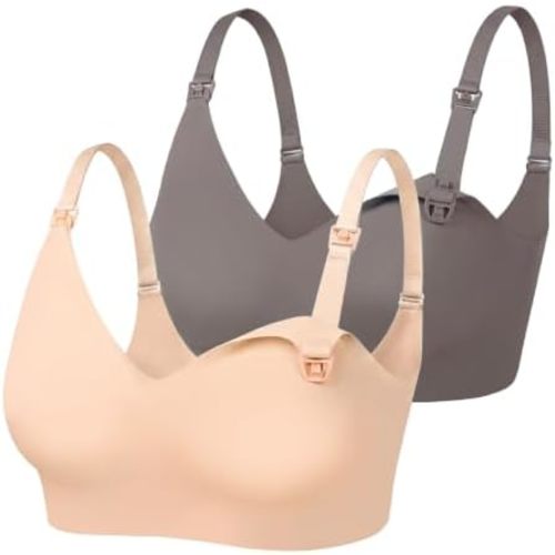 As Fairy Seamless Nursing Bras for Breastfeeding Soft Wireless Sleep Maternity Bralette Regular and Plus Size