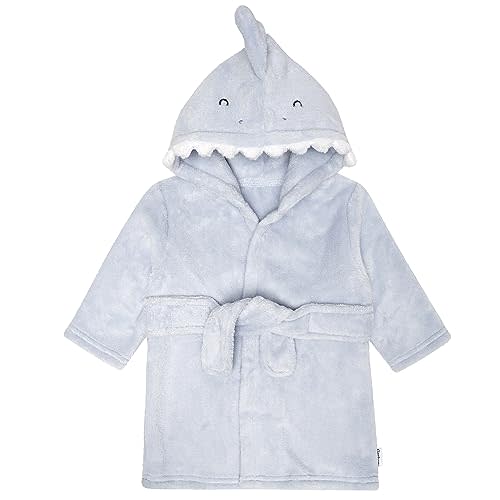 Gerber Unisex Baby Plushy Soft Hooded Animal Character Bathrobe