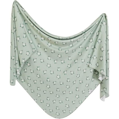 Copper Pearl Baby Swaddle Blanket - Premium Knit Baby Blanket, Large Soft Stretchy Receiving Blankets for Baby Boy and Girl, Swaddles for Newborn, Infant, and Toddler (Wade)