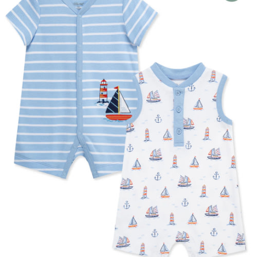 Nautical Rompers (2-Pack)