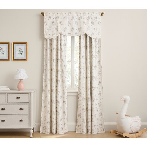 Bria Hammel Rose Window Valance & Curtains