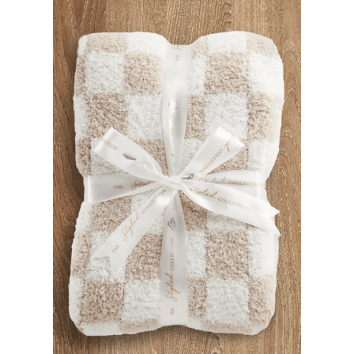 Checkered Receiving Buttery Blanket – The Styled Collection