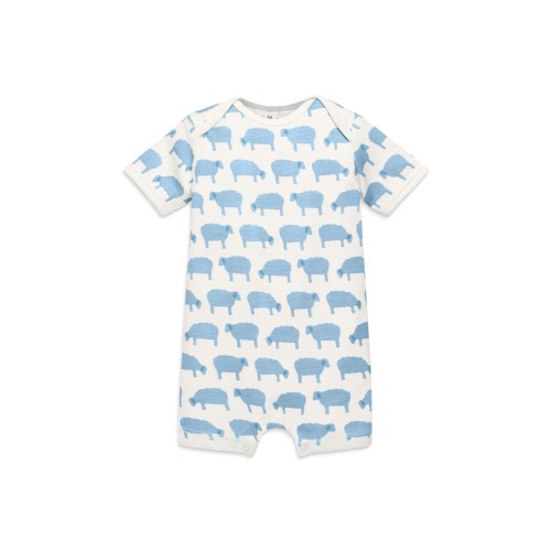 Organic Animal Friends Babysuit Shortie