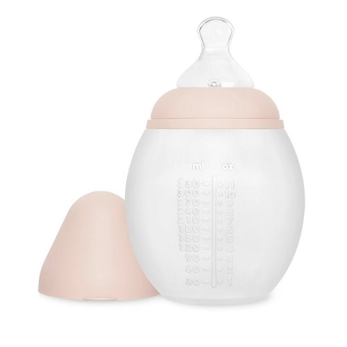 Elhée Nude 330 ml feeding bottle - 2nd age - Healthy and unbreakable - Elhée