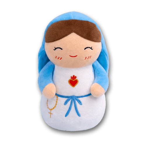 Virgin Mary Plush Catholic Gift | Saint Plushie