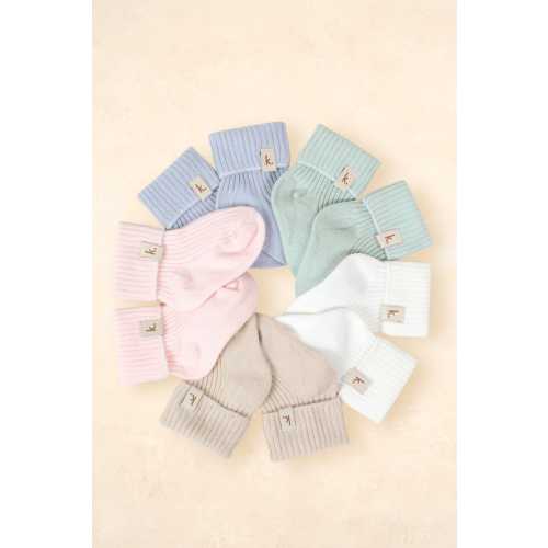 Cotton Ribbed Baby Socks – Kiin ®