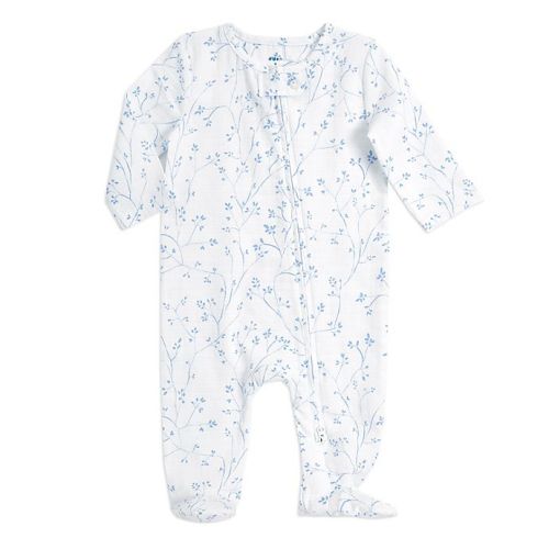 aden + anais® Size 6-9M Vineyard Long Sleeve Footie in Purple