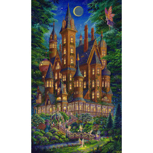 Some Enchanted Evening — 27.6" x 46.5" (70cm x 118cm) / Square with 51 Colors including 5 ABs / 129,636