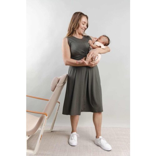 Debra Maternity & Nursing Dress – Simple Wishes