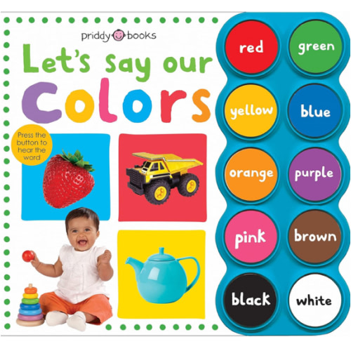 Simple First Words Let's Say Our Colors