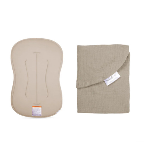 Lounger Curve + Muslin Cover Set | Birch