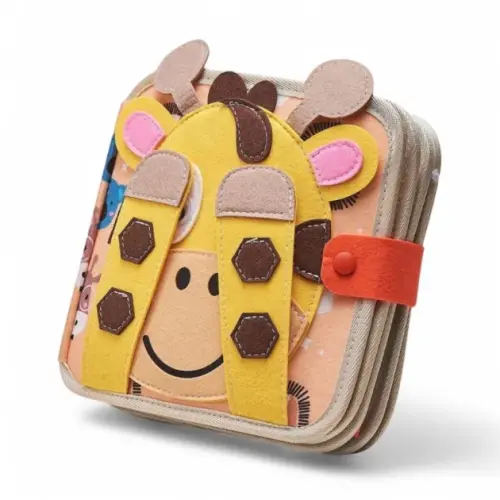 Montessori Felt Busy Quiet Book for Kids - Kidzly