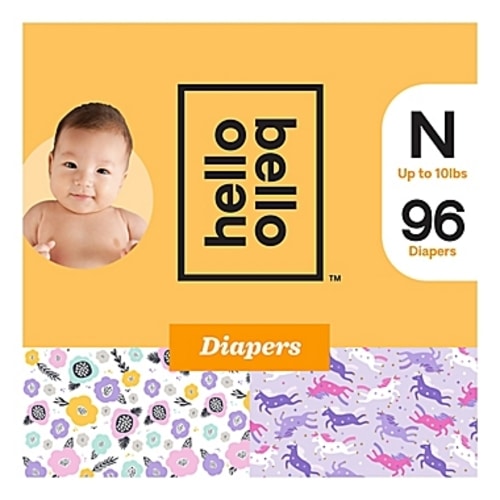 hello bello™ Newborn 96-Count Spring Bloom/Unicorn Disposable Diapershello bello™ Newborn 96-Count Spring Bloom/Unicorn Disposable DiapersChange Options