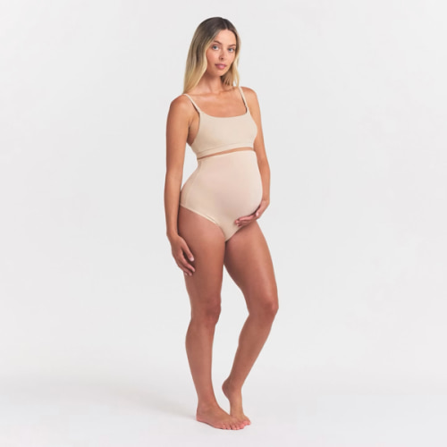 FITS EVERYBODY MATERNITY HIGH-WAISTED THONG | SAND | SKIMS