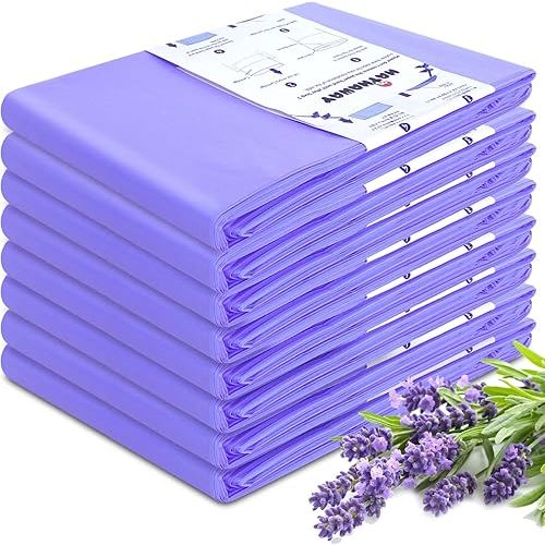 Refills Compatible with Dekor Classic, 30% Extra Length Diaper Pail Refills 8 Pack Diaper Pail Liners Lavender Scent
