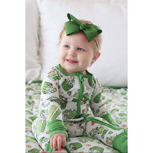 Shamrock Sweets Convertible Zip Romper