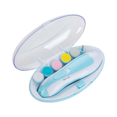 Baby Nail Electric, Baby Nail Clippers Safe Baby Nail File Kit with Extra 5 Replacement Pads, Trim Polish Grooming Kit for Newborn Infant Toddler Or Adu Holiday Savings Gifts