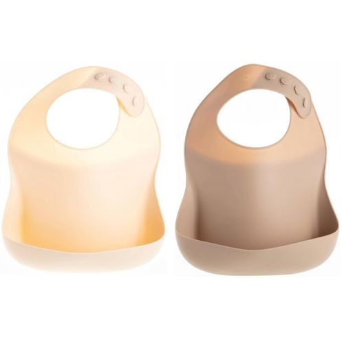 Baby Feeding Set – Silicone Bib, Bowl & Spoons for Self-Feeding, First Stage Baby Must-Haves, Gum-Friendly, BPA-Free, Easy to Clean