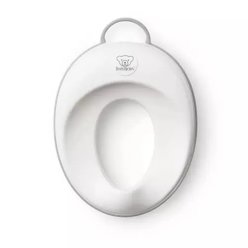 BabyBjörn Toilet Training Seat - White and Gray