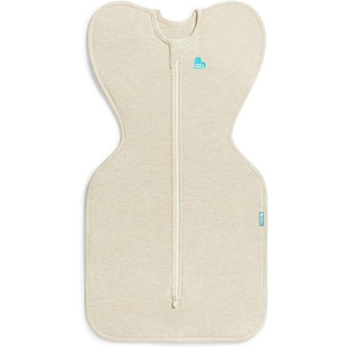 Love to Dream Swaddle UP, Baby Sleep Sack, Self-Soothing Swaddles for Newborns, Get Longer Sleep, Snug Fit Helps Calm Startle Reflex, New Born Essentials for Baby, 1.0 TOG, 5-8.5 lbs, Oatmeal