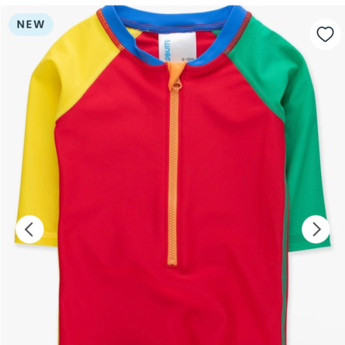 Boys Long Sleeve One Piece Rash Guard