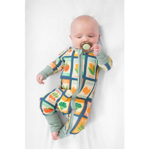 Garden Seed Baby Ribbed Cotton Zippy – American Farm Company