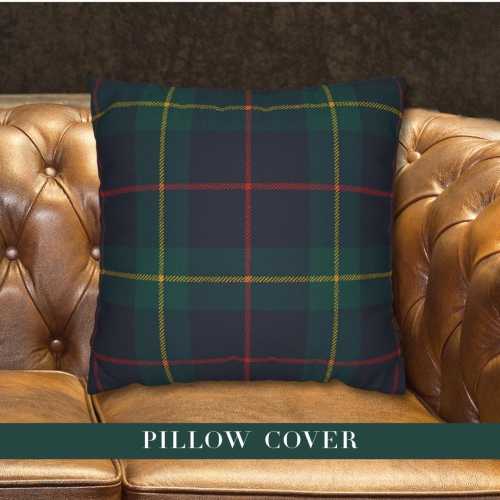 RL Inspired Preppy Plaid Pillow Cover | Tartan Plaid Decor