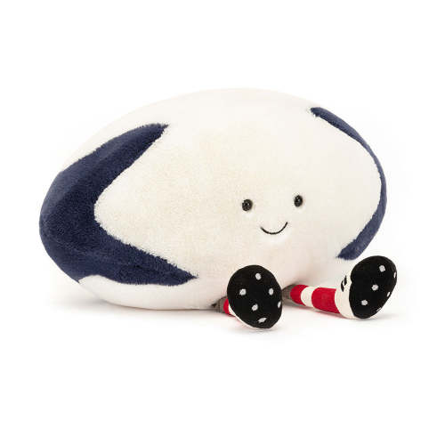 Jellycat Amuseables Sports Rugby Ball Soft Stuffed Plush 15cm 5.90inches