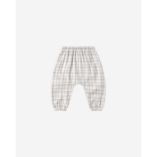 Woven Pant Blue Plaid