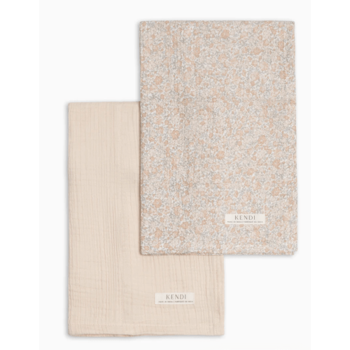 2-Pack Muslin Burp Cloths