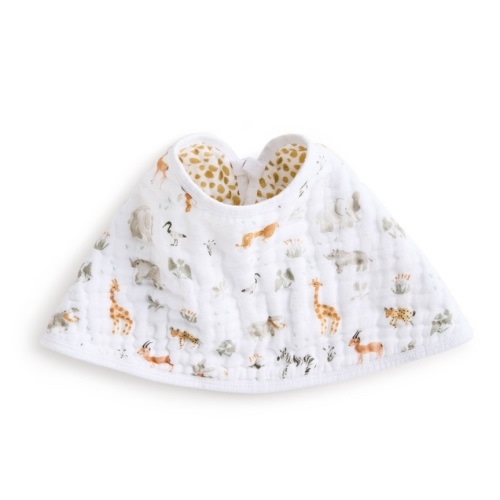 aden + anais essentials Burpy Bib - Giraffe Safari