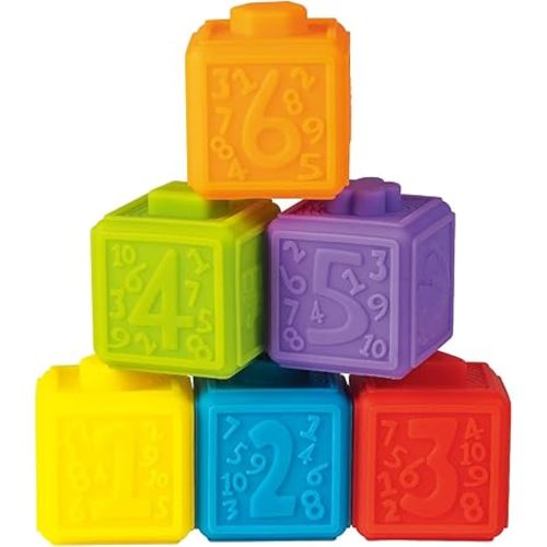 Cosaway Stacking Blocks Toy for Baby 1-3 Years Preschool Educational Montessori Toys for Baby Gifts 1 2 3 Years Old