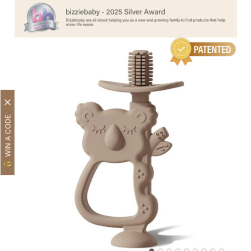 2-in-1 Koala Teether