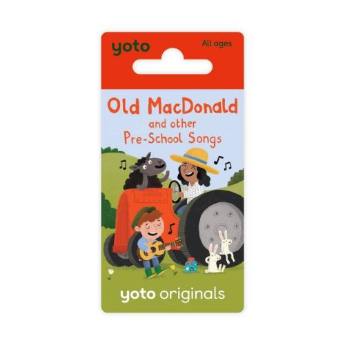Yoto Old Macdonald and other Pre-School Songs Audio Card