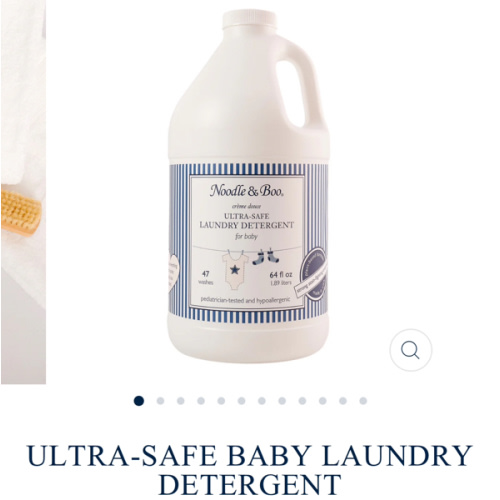 Ultra-Safe Baby Laundry Detergent – Noodle & Boo (Crème douce)