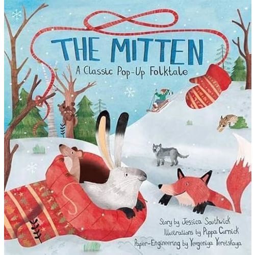 The Mitten: A Classic Pop-Up Folktale Hardcover – Pop up, October 10, 2014