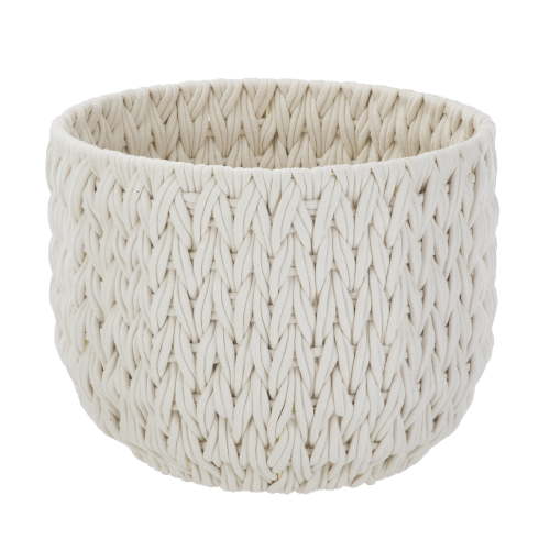 Better Homes & Gardens Extra Large White Woven Rope Decorative Storage Basket
