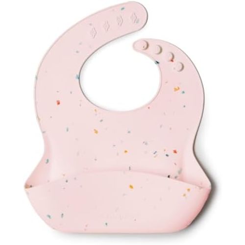 Loulou Lollipop Soft, Waterproof Silicone Feeding Bib for Babies and Toddlers