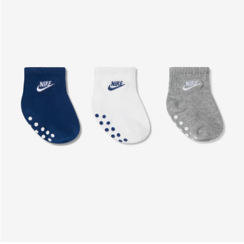 Nike Nike Boys Core Futura Gripper Socks Set in Multicolour | Childsplay Clothing
