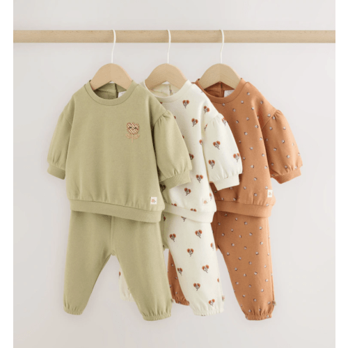 Baby Sweat Top And Joggers 6 Pack