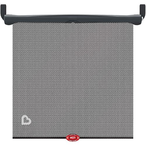 Brica Hot Car Window Sun Shade, Black