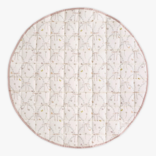 Bows & Butterfly Kisses Play Mat - Pink