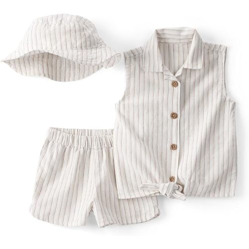 Carter's baby-girls 3-Piece Short Set