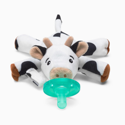 Pacifier Soothie Snuggle, 0 Months+ - Cow