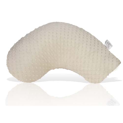 Travel Nursing Pillow Ivory Dot - Portable Baby Pillow - Luna Lullaby