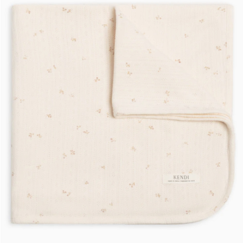Pointelle Swaddle Blanket