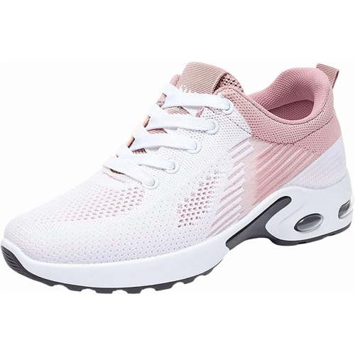 XUET Orthopedic Shoes for Women Arch Support Walking Shoes Plantar Fasciitis Tennis Sneakers for Gym Workout Sports