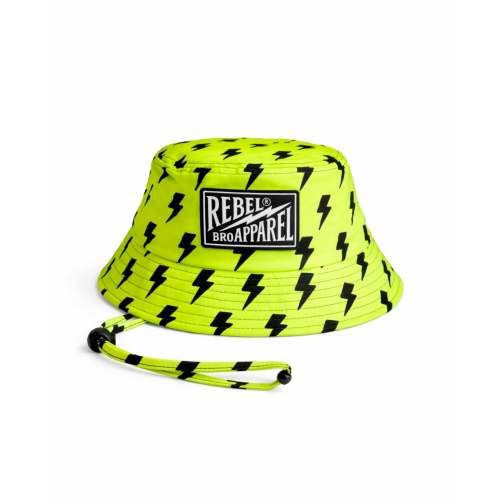 Hydro Bucket Hat in Neon Electric Lime x Jagger