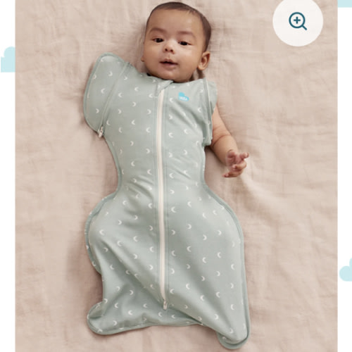 Swaddle Up™ Transition Bag 1.0 TOG Cotton Olive Moon