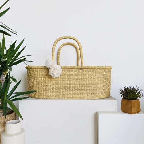 Vegan Handle No Hood Moses Basket